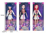 OBL10467338 - 11.5寸实身11关节K-POP猎魔女团娃娃带配件（带灯光音乐）