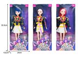 OBL10467339 - 11.5寸实身11关节K-POP猎魔女团娃娃带配件（带灯光音乐）