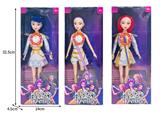 OBL10467340 - 11.5寸实身11关节K-POP猎魔女团娃娃带配件（带灯光音乐）