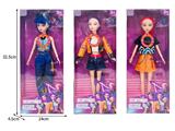 OBL10467342 - 11.5寸实身11关节K-POP猎魔女团娃娃（带灯光音乐）