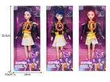 OBL10467344 - 11.5寸实身11关节K-POP猎魔女团娃娃（带灯光音乐）