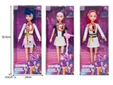 OBL10467348 - 11.5寸实身11关节K-POP猎魔女团娃娃带配件（带灯光音乐）