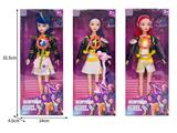 OBL10467349 - 11.5寸实身11关节K-POP猎魔女团娃娃带配件（带灯光音乐）