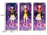 OBL10467354 - 11.5寸实身11关节K-POP猎魔女团娃娃带配件（带灯光音乐）