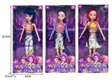 OBL10467356 - 11.5寸实身11关节K-POP猎魔女团娃娃带配件（带灯光音乐）