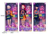 OBL10467362 - 11.5寸实身11关节K-POP猎魔女团娃娃带配件（带灯光音乐）