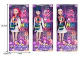 OBL10467363 - 11.5寸实身11关节K-POP猎魔女团娃娃带配件（带灯光音乐）