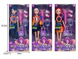 OBL10467367 - 11.5寸实身11关节K-POP猎魔女团娃娃带配件（带灯光音乐）