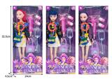 OBL10467369 - 11.5寸实身11关节K-POP猎魔女团娃娃带配件（带灯光音乐）