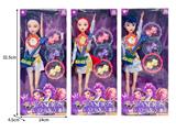 OBL10467375 - 11.5寸实身11关节K-POP猎魔女团娃娃带配件（带灯光音乐）