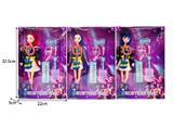 OBL10467384 - 11.5寸实身11关节K-POP猎魔女团娃娃带配件（带灯光音乐）