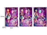 OBL10467388 - 11.5寸实身11关节K-POP猎魔女团娃娃带配件（带灯光音乐）