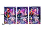 OBL10467412 - 11.5寸实身11关节K-POP猎魔女团娃娃带配件（带灯光音乐）