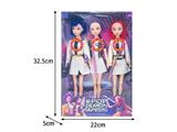 OBL10467428 - 11.5寸实身11关节K-POP猎魔女团娃娃3只装（带配件）（带灯光音乐）