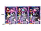 OBL10467434 - 11.5寸实身11关节K-POP猎魔女团娃娃带配件（带灯光音乐）