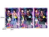 OBL10467439 - 11.5寸实身11关节K-POP猎魔男团猎魔女团娃娃2只装带配件（带灯光音乐）