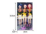 OBL10467484 - 11.5寸实身11关节K-POP猎魔女团娃娃3只装（带灯光音乐）
