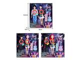 OBL10467539 - 11.5寸实身11关节K-POP猎魔男团猎魔女团娃娃2只装带配件（带灯光音乐）