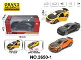 OBL10468425 - 1:36  回力合金车模-雪佛兰大黄蜂带灯光音乐 3色混装