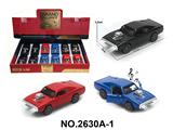 OBL10468461 - 1:36回力车模-道奇战马带灯光音乐（蓝/红/黑3色混装）