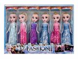 OBL10468973 - 9寸实身冰雪女孩(12PCS)