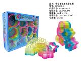 OBL10470758 - 中号闪片色多款形状彩虹圈