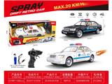 OBL10473046 - 2.4G喷雾奔驰警车声光漂移遥控车包电
