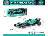 OBL10473957 - (1:18)大号惯性灯光声音F1奔驰方程车