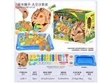 OBL10474601 - 太空沙-狮子收纳盒
（带声光、内置
3颗纽扣电池）
