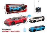 OBL10475725 - 1:18五通喷雾遥控车带灯光（包电）