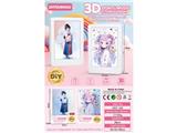 OBL10476509 - DIY系列3D氛围夜灯音乐立体画
（汉服女孩+多巴胺女孩2款混装）