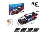 OBL10478017 - 1:16 DIY拼装积木遥控车-宝马-M4 GT3                 （颗粒数：437pcs）不包电