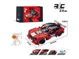 OBL10478027 - 1:16 DIY拼装积木遥控车-野马         （颗粒数：404pcs）
