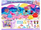 OBL10478219 - 海洋场景美人鱼魔力沙城堡DIY玩具沙过家家