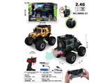 OBL10478288 - 1:16六通(3.7USB包电）2.4G悍马越野迷彩车（喷雾灯光）