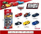 OBL10479028 - 1:64合金滑行车（4PCS）