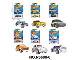 OBL10479867 - 1:64风火轮6款老爷车片装