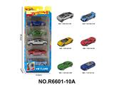 OBL10479903 - 1:64风火轮合金6款5只装（赛车，跑车）