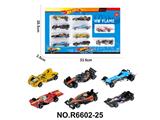 OBL10479949 - 6款1:64风火轮F1赛车合金车10只装