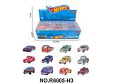 OBL10480025 - 12款1:64风火轮合金车赛车跑车24只装展示盒