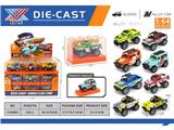 OBL10480541 - 1:64 合金越野车有印 回力（盒装36只）