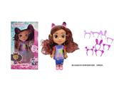 OBL10480984 - Gabby;s dollhouse  高档6.5寸实身盖比的娃娃屋带耳机【娃娃衣服可以穿的】