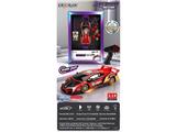 OBL10481209 - 1:14四驱雷霆竞速带火石漂移赛车遥控车2.4G 镭射金银卡高端礼品包装