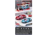 OBL10481237 - 1:14四通仿真遥控车莱肯UV彩镀 精品五面开窗陈列架金银卡工艺