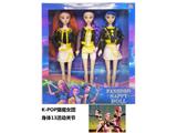 OBL10484614 - K-POP 猎魔女团动画版11.5寸12关节实身鲁米佐伊米cospiay朋克芭比3人混装