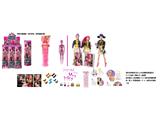 OBL10484629 - 水溶变色泡水系列  K-POP 猎魔女团真人版11.5寸实身鲁米佐伊米cospiay朋克芭比带金貂卡片一张他带发夹带手提包3款6PC混装