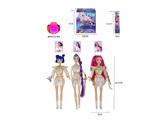 OBL10484653 - 猎魔女团 K-POP 带七彩灯光音乐带卡片带猎魔刀，猎魔剑。猎魔叉 11寸13关节实身盲盒包装 12PCS