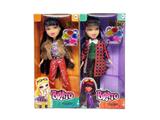 OBL10485055 - BRATZ 冬天系列10寸大脚大腿实身大头贝兹娃娃带真人化妆油