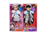 OBL10485064 - BRATZ 冬天系列10寸大脚大腿实身大头贝兹娃娃带真人化妆油