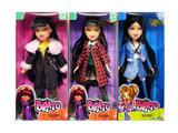 OBL10485065 - BRATZ 冬天系列10寸大脚大腿实身大头贝兹娃娃